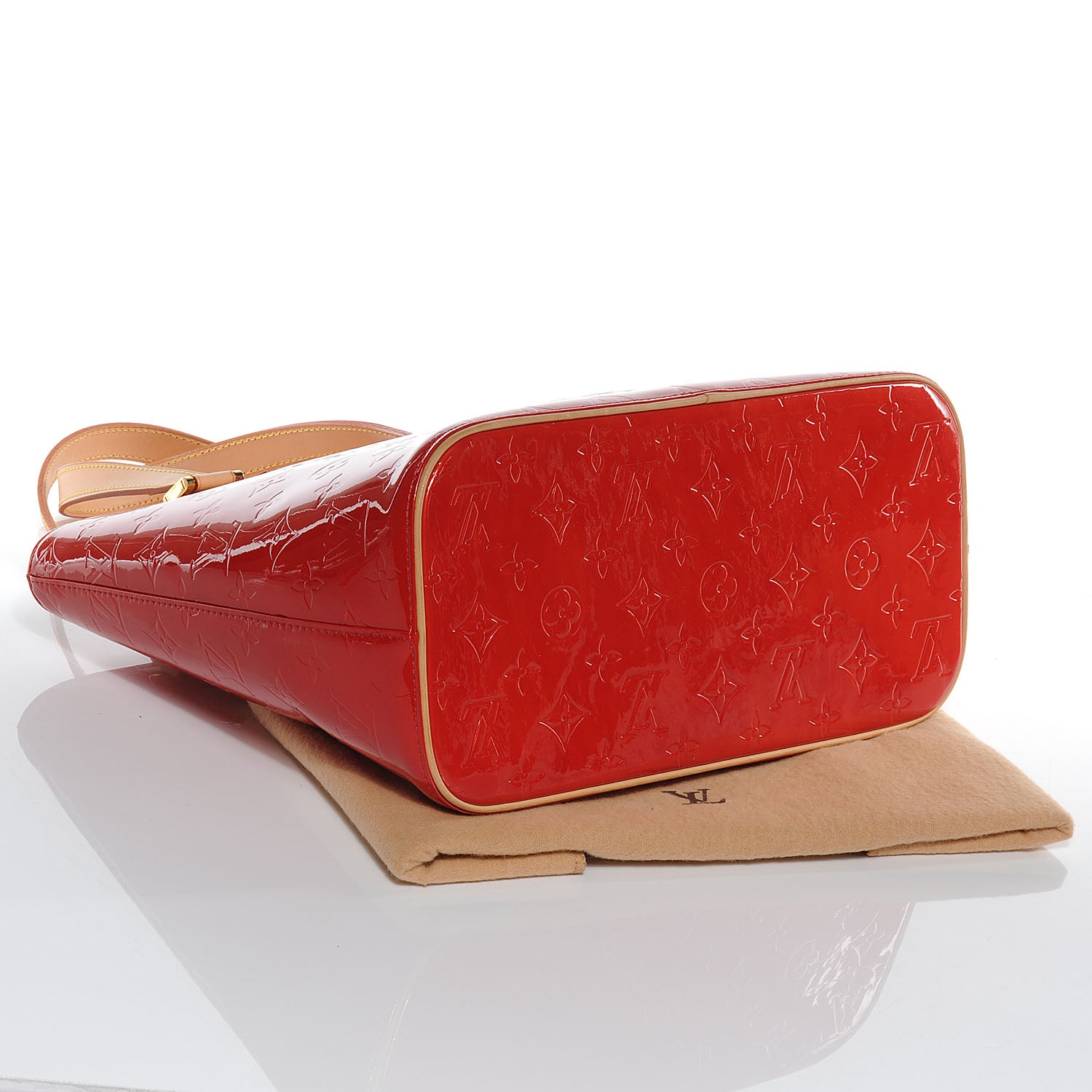 Louis Vuitton Vernis Houston Red 4 of 7