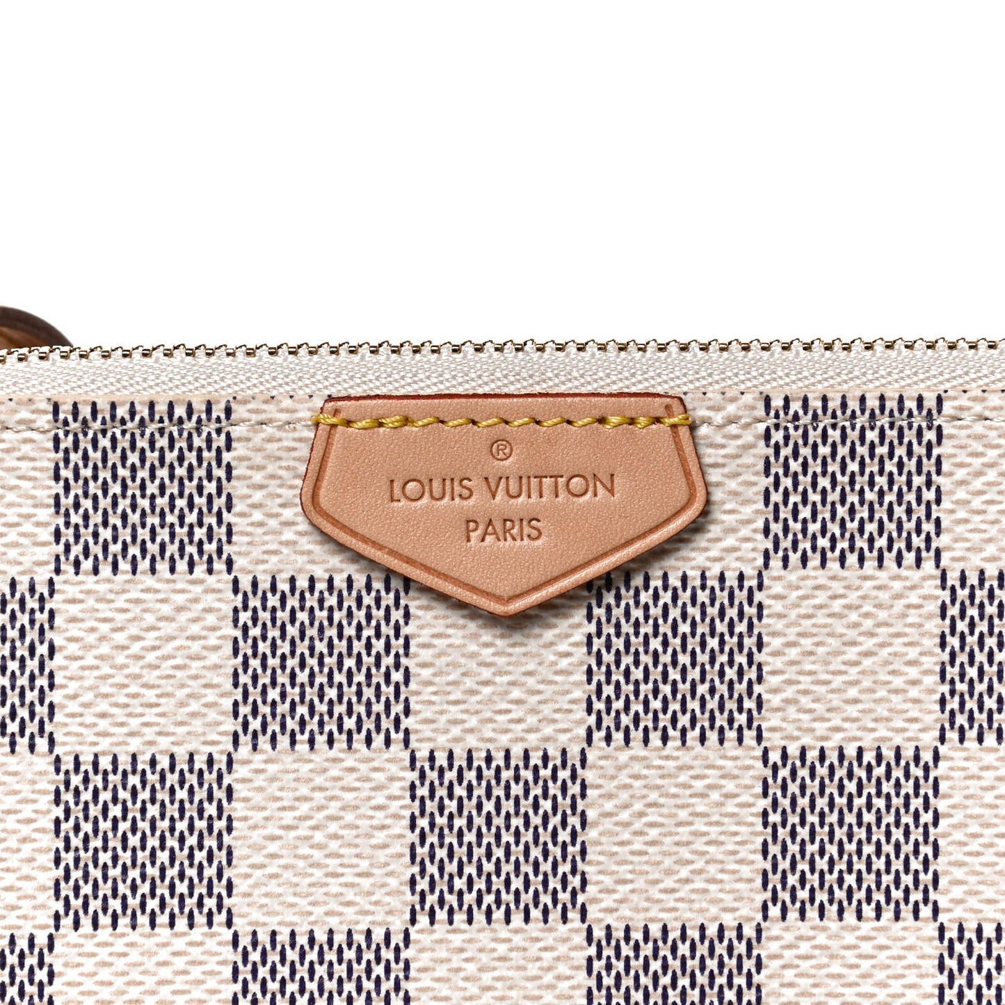 Damier Azur Double Zip Pochette