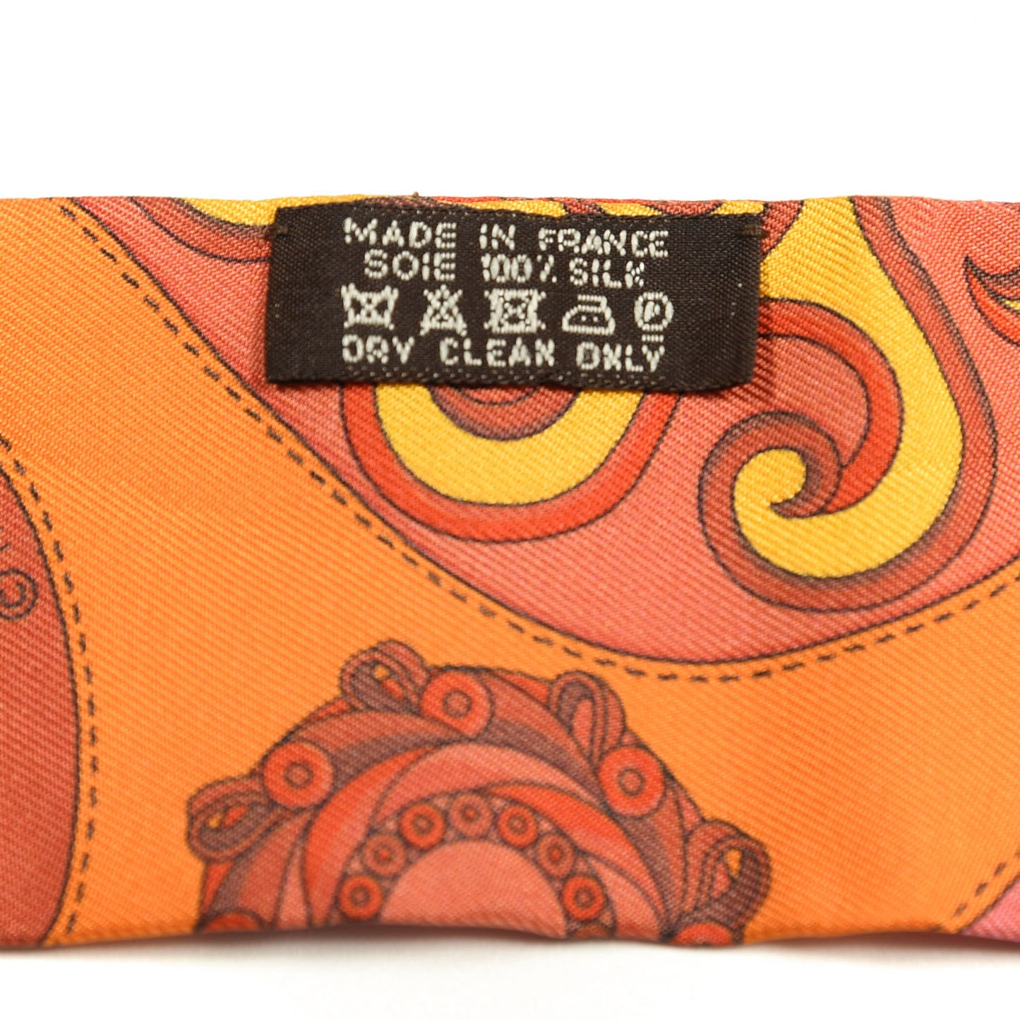 Silk Festival des Amazones Twilly Orange Vermilion Golden Yellow