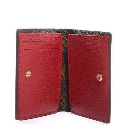Louis Vuitton Monogram Compact Marie Wallet Rouge 5 of 7