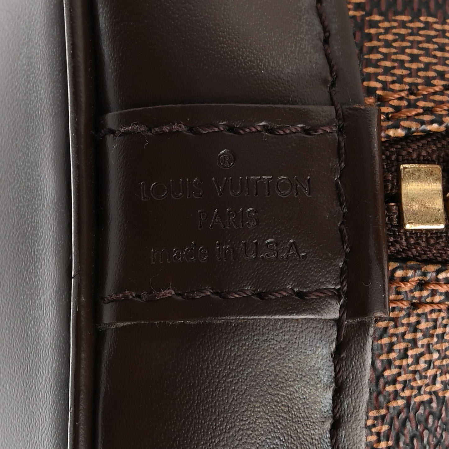 Damier Ebene Alma PM