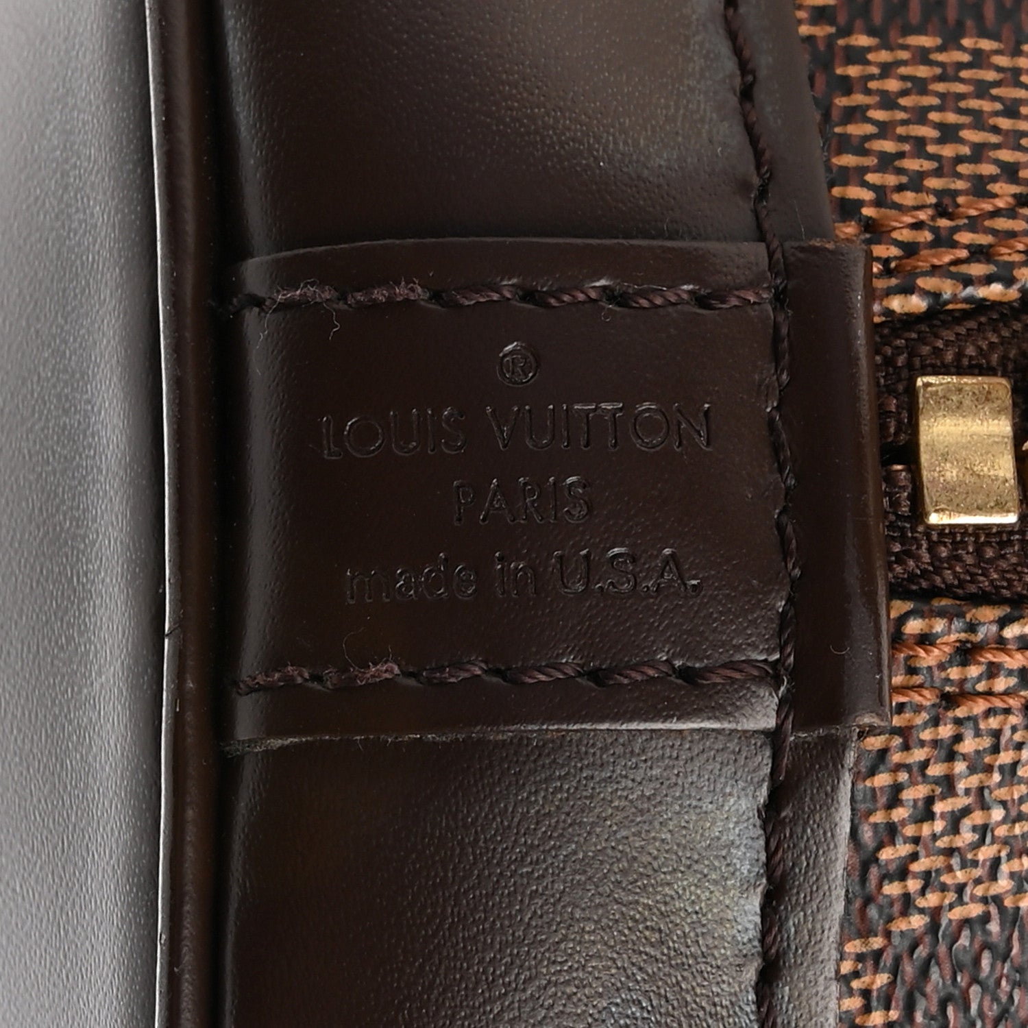 Louis Vuitton Damier Ebene Alma PM 5 of 8