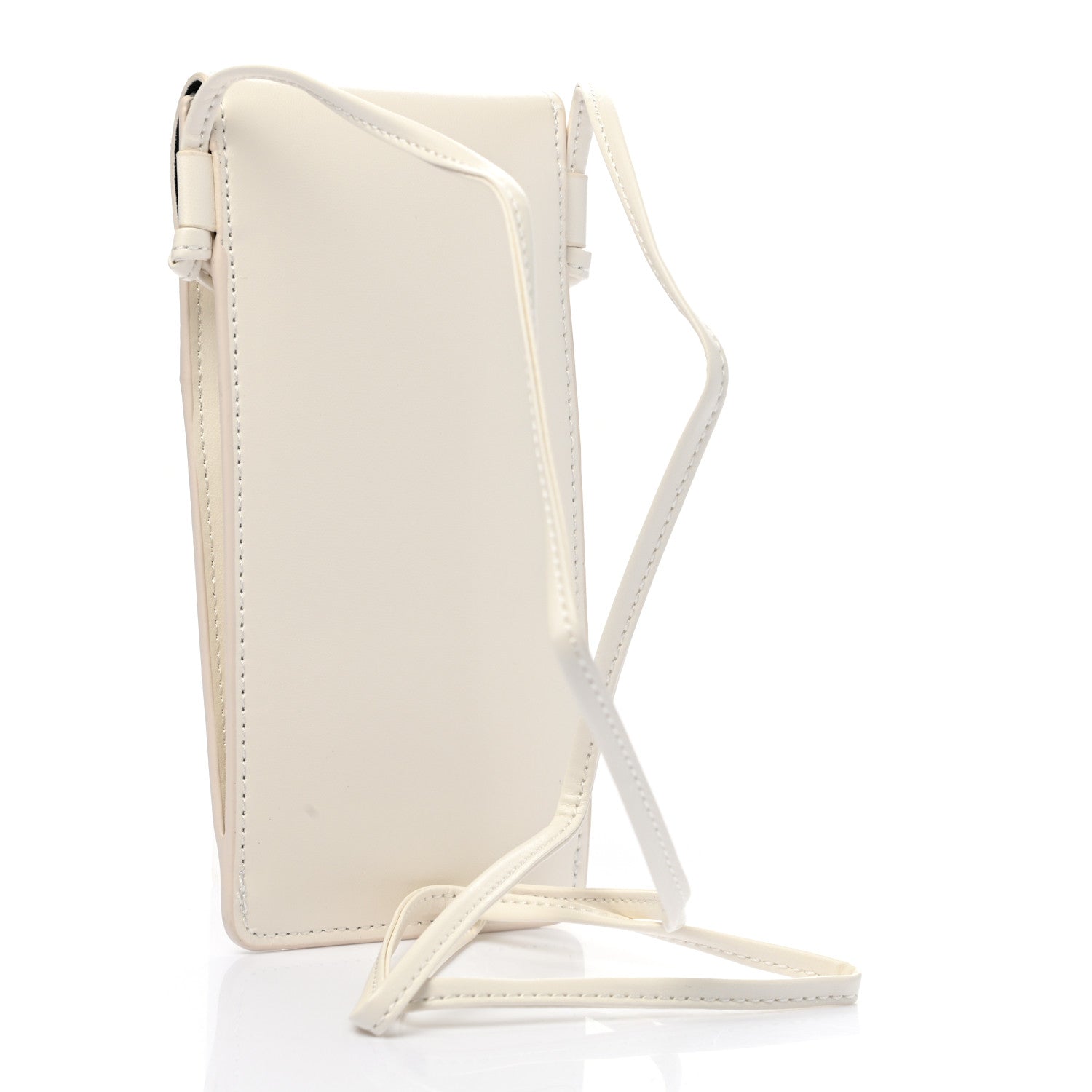 Celine Calfskin St Tropez Sunglasses Pouch White 2 of 8