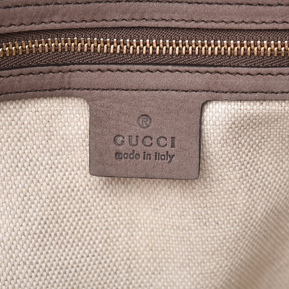 Gucci Vitello Range Medium Soho Bowler Grey Field 6 of 16