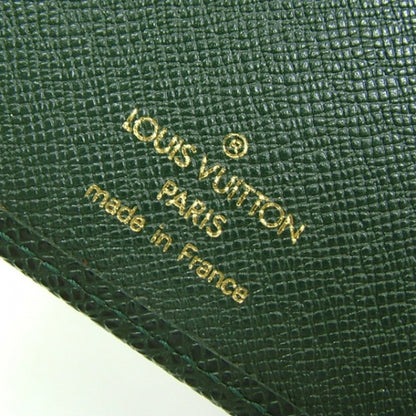 Louis Vuitton Taiga Agenda Medium Ring Green 6 of 7