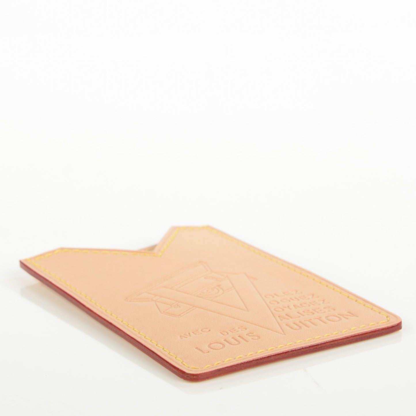 Vachetta Voyages Card Holder