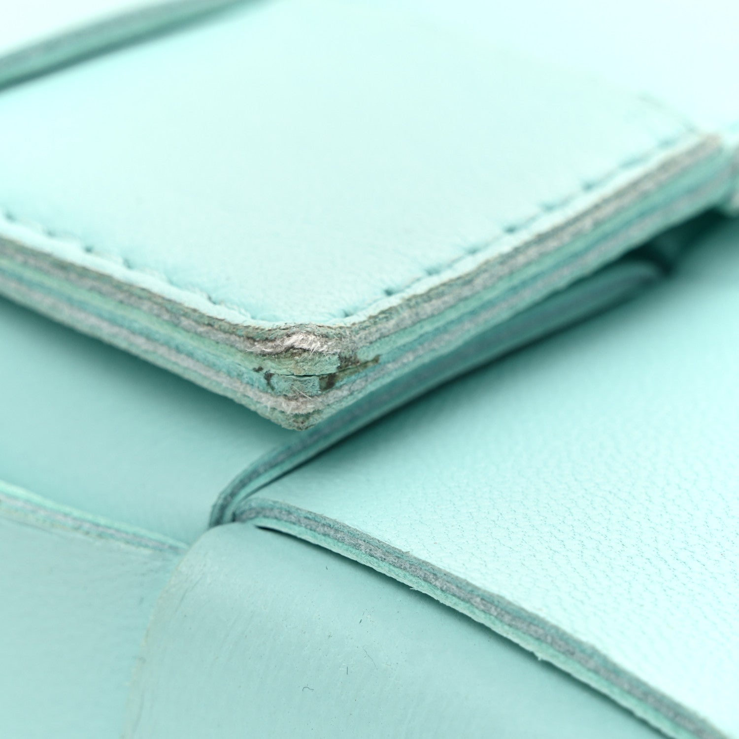Bottega Veneta Lambskin Maxi Intrecciato Small Cassette Crossbody Bag  Celadon 11 of 11