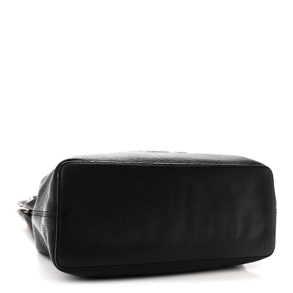 Gucci Pebbled Calfskin Large Soho Hobo Black Black 4 of 10