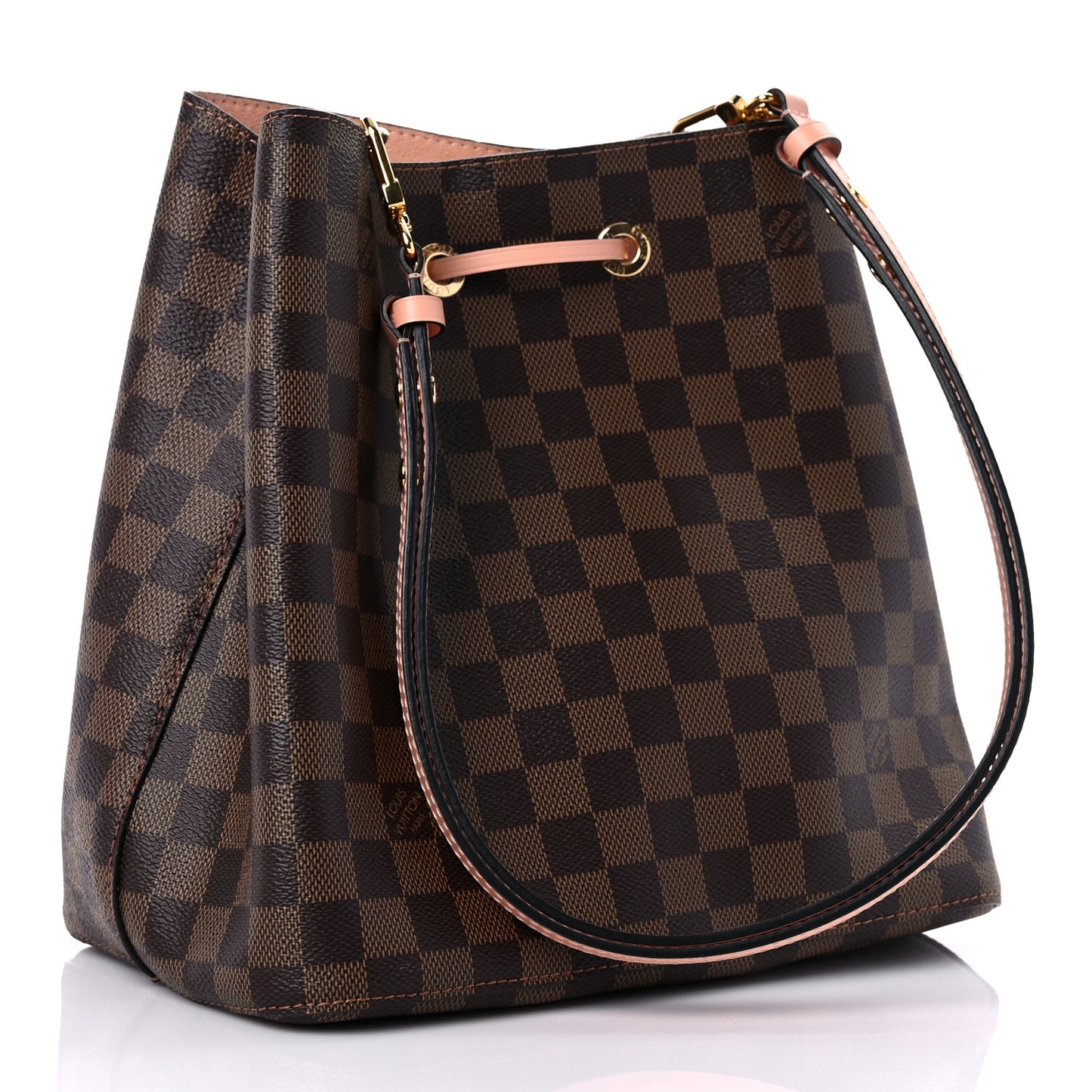 Damier Ebene Neonoe MM Venus Pink