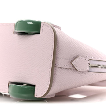 Hermes Epsom Mini 1923 Bolide On Wheels Mauve Pale Vert Vertigo 10 of 11