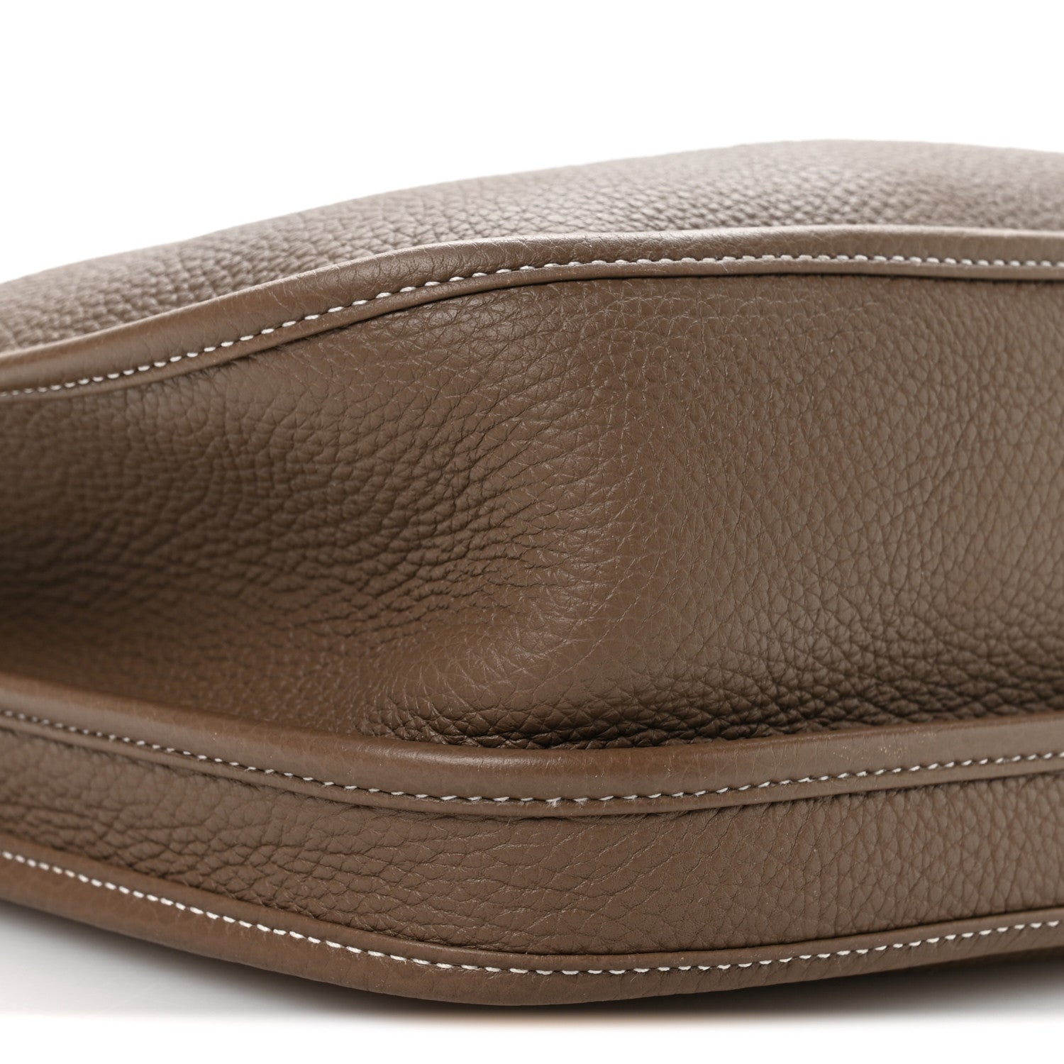 Hermes Taurillon Clemence Evelyne III GM Etoupe 9 of 10