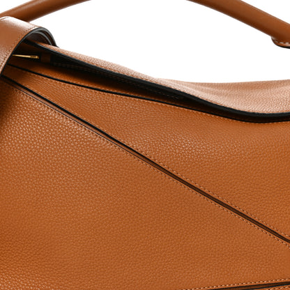 Loewe Calfskin Medium Puzzle Bag Tan 8 of 10