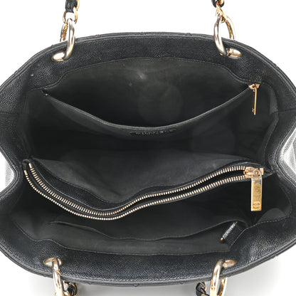 Chanel Caviar Quilted Grand Shopping Tote GST Black 5 of 19