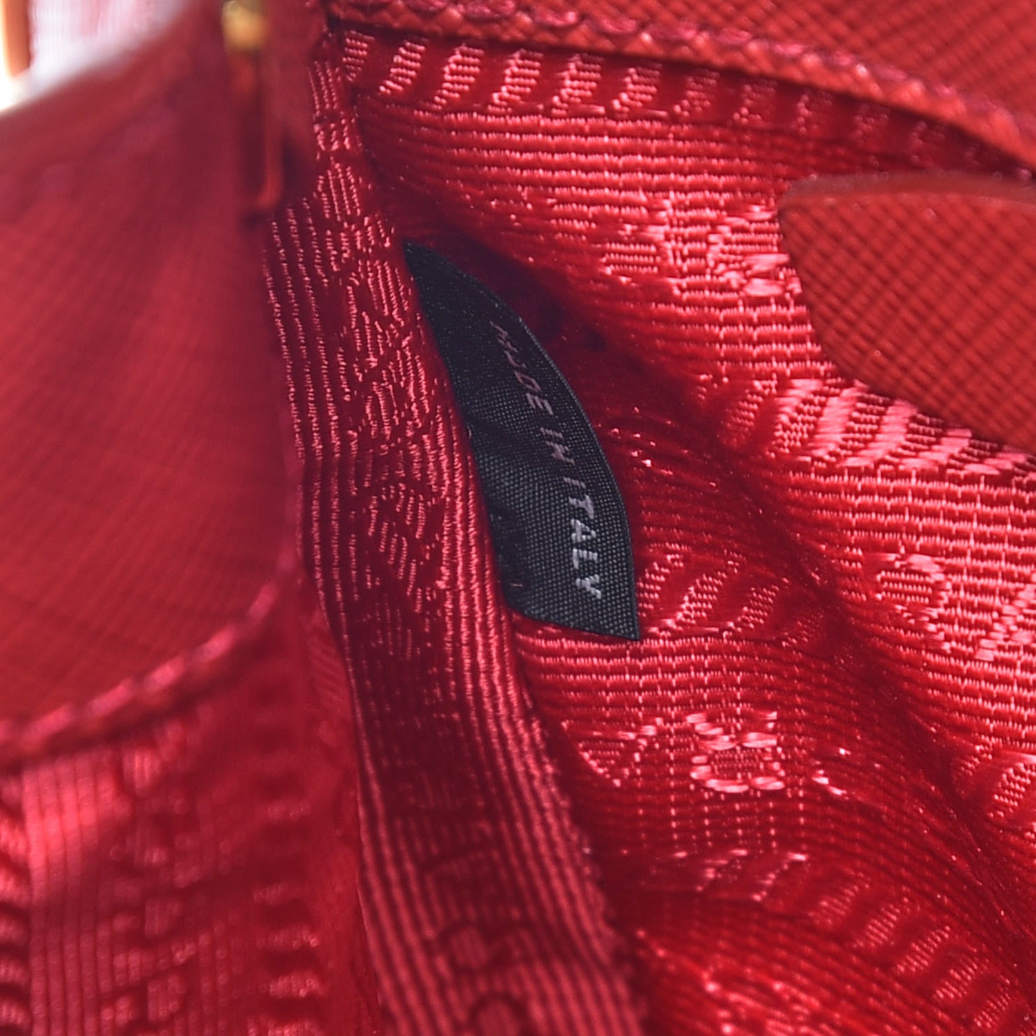 Prada Saffiano Medium Galleria Double Zip Tote Fuoco 11 of 20