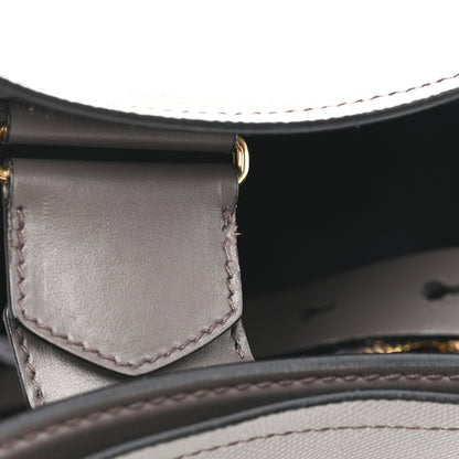 Prada Saffiano Cuir Matinee Tote Fumo Black 10 of 13