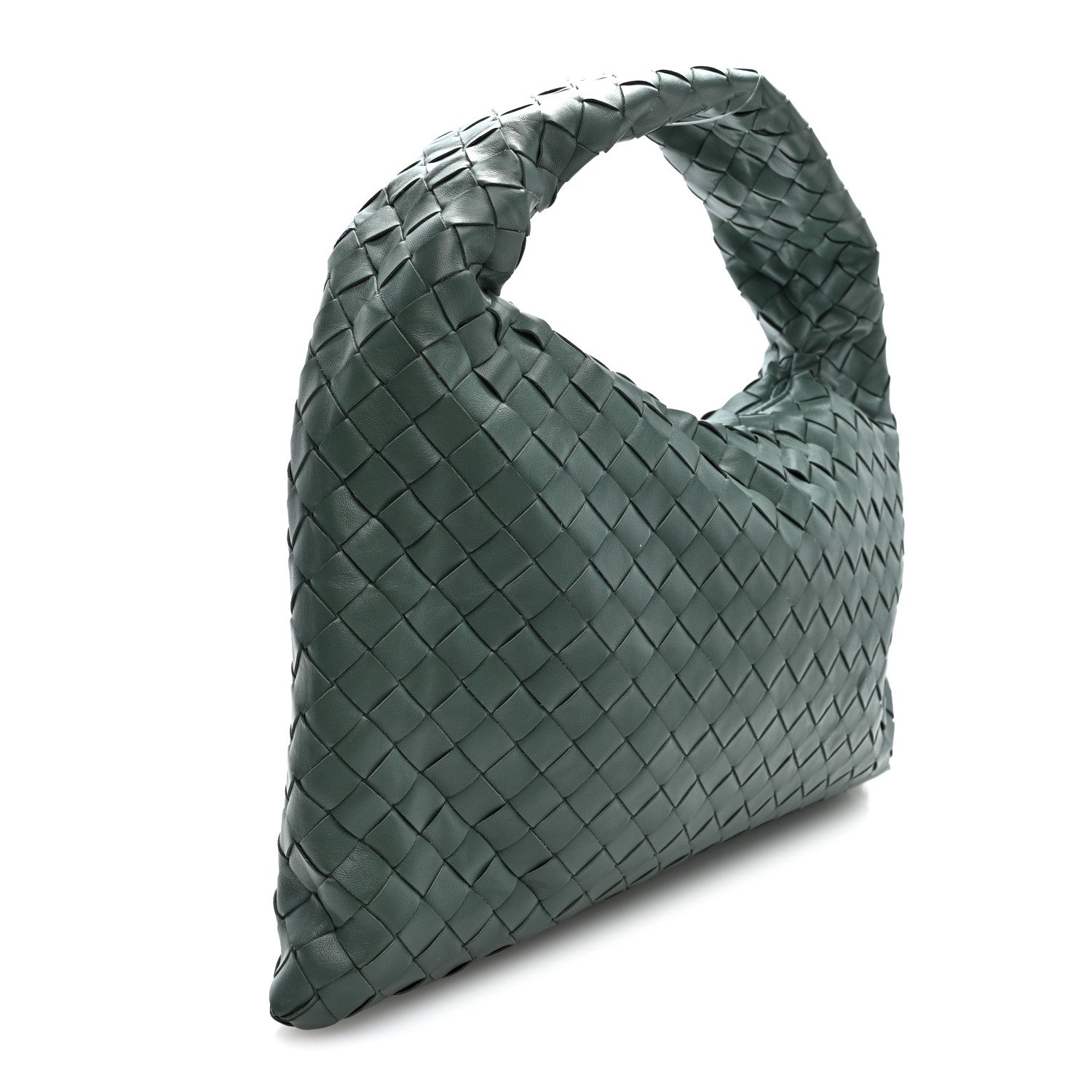 Bottega Veneta Nappa Intrecciato Small Hop Aloe 3 of 9