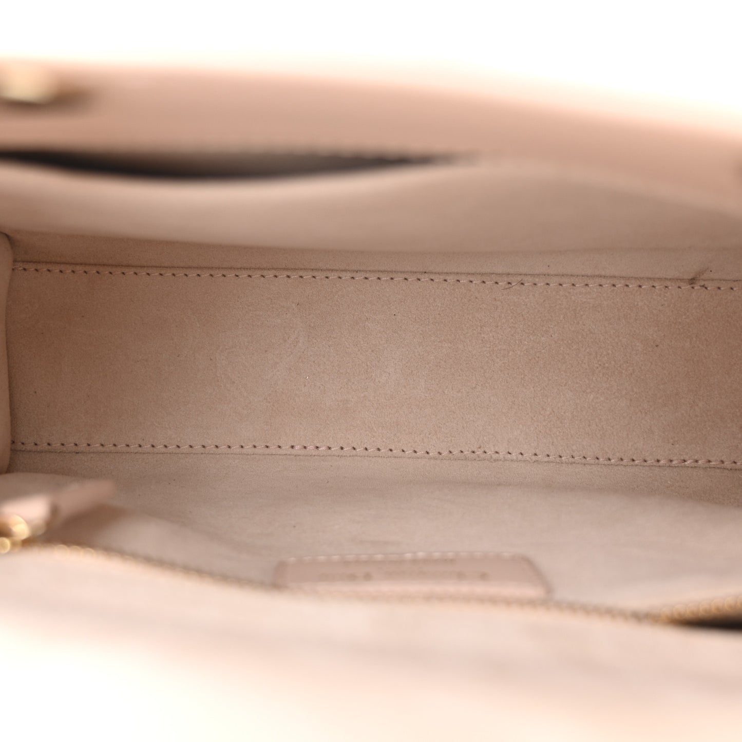 Lambskin Cannage Small My ABCDior Lady Dior Rose Poudre