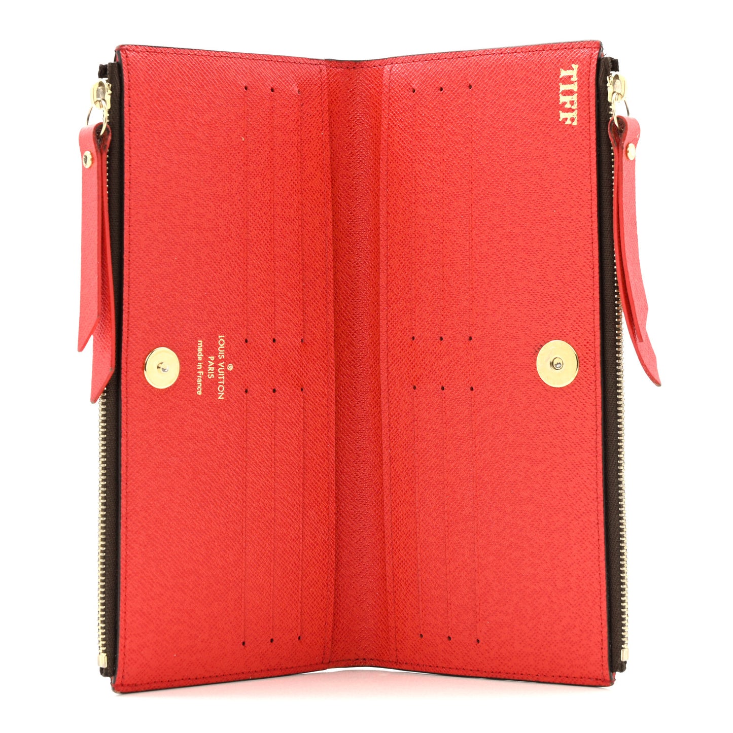 Monogram Adele Wallet Coquelicot