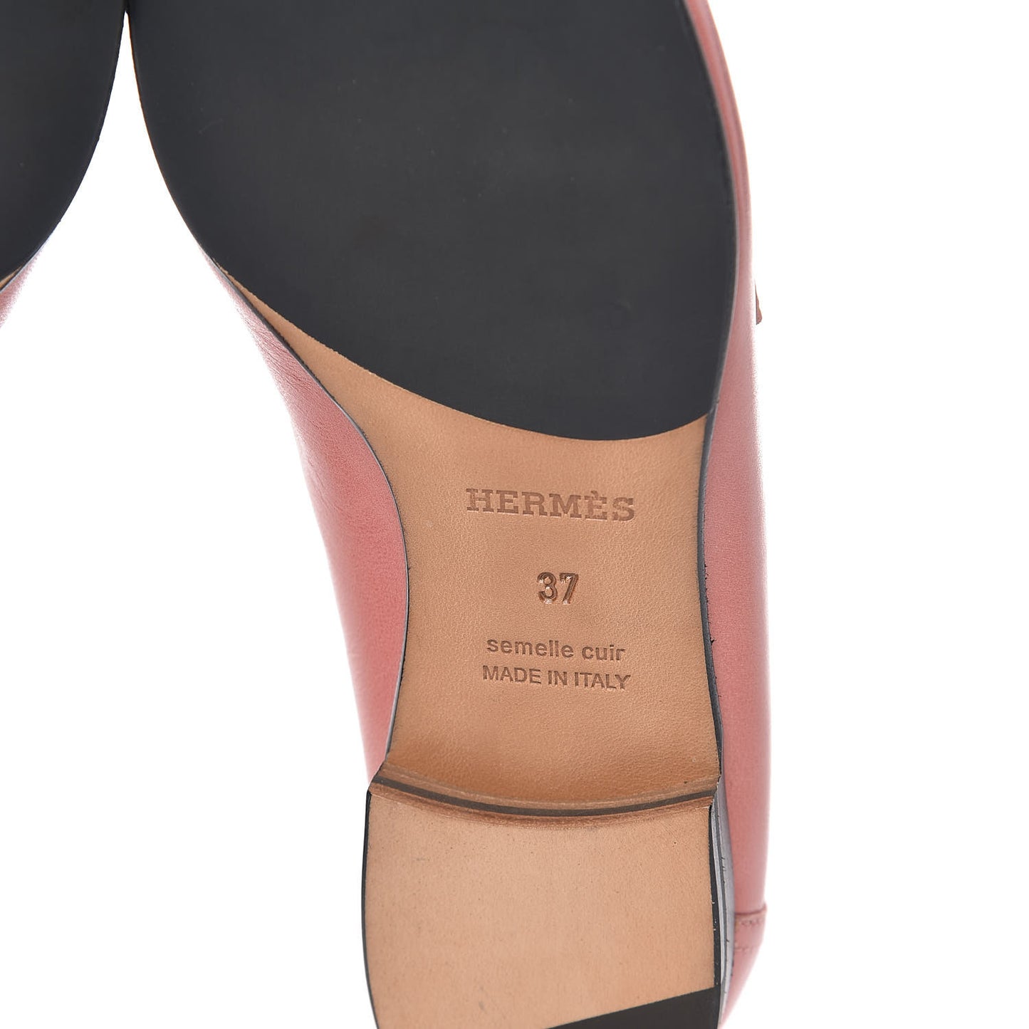 Goatskin Paris Loafers 37 Rouge Blush