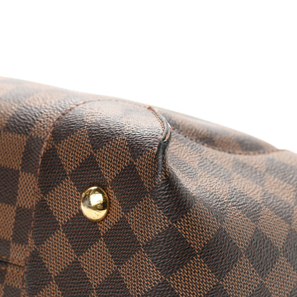 Louis Vuitton Damier Ebene Caissa Hobo Cherry 8 of 25