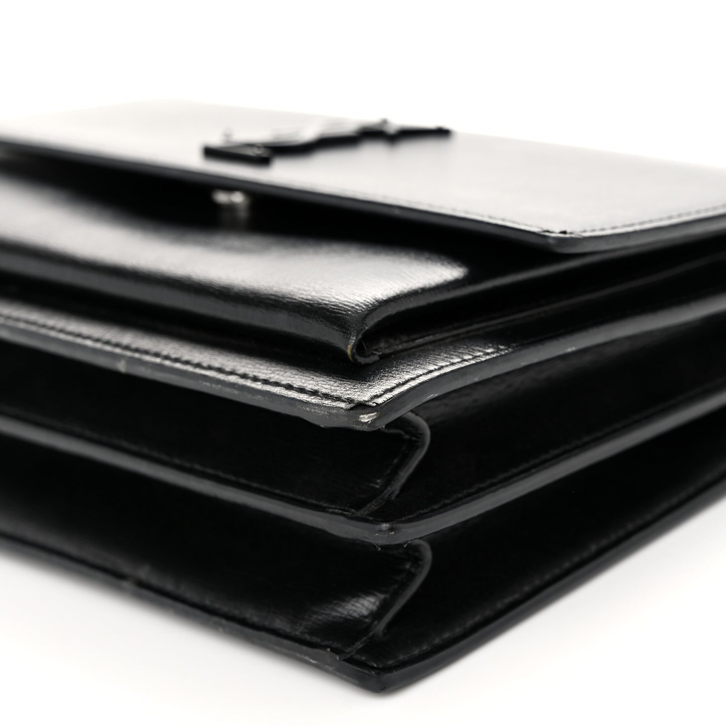 Calfskin Medium Monogram Monochrome Sunset Black