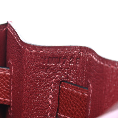 Hermes Epsom Kelly Sellier 28 Rouge H 6 of 11
