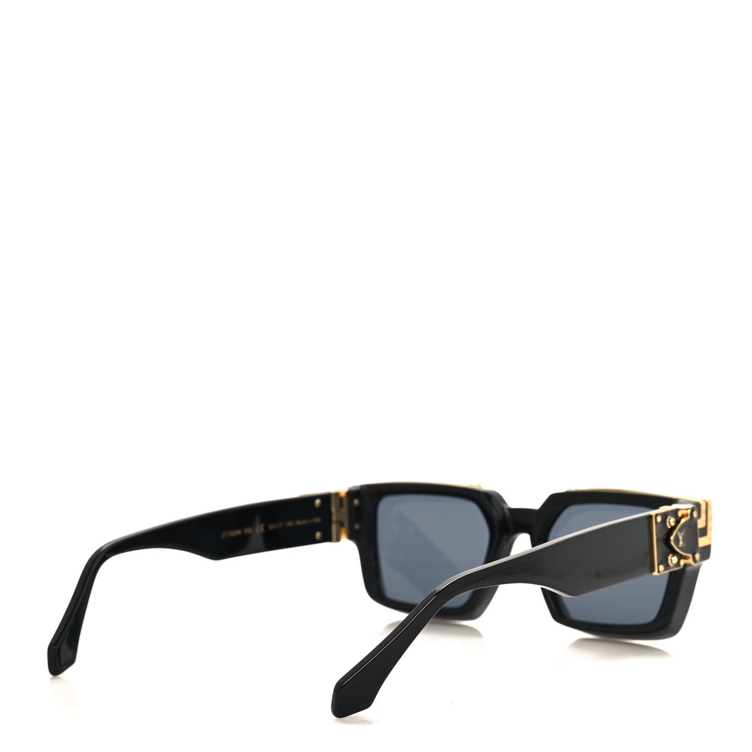 Louis Vuitton Acetate 1.1 Millionaires Sunglasses Z1165W Black 4 of 7