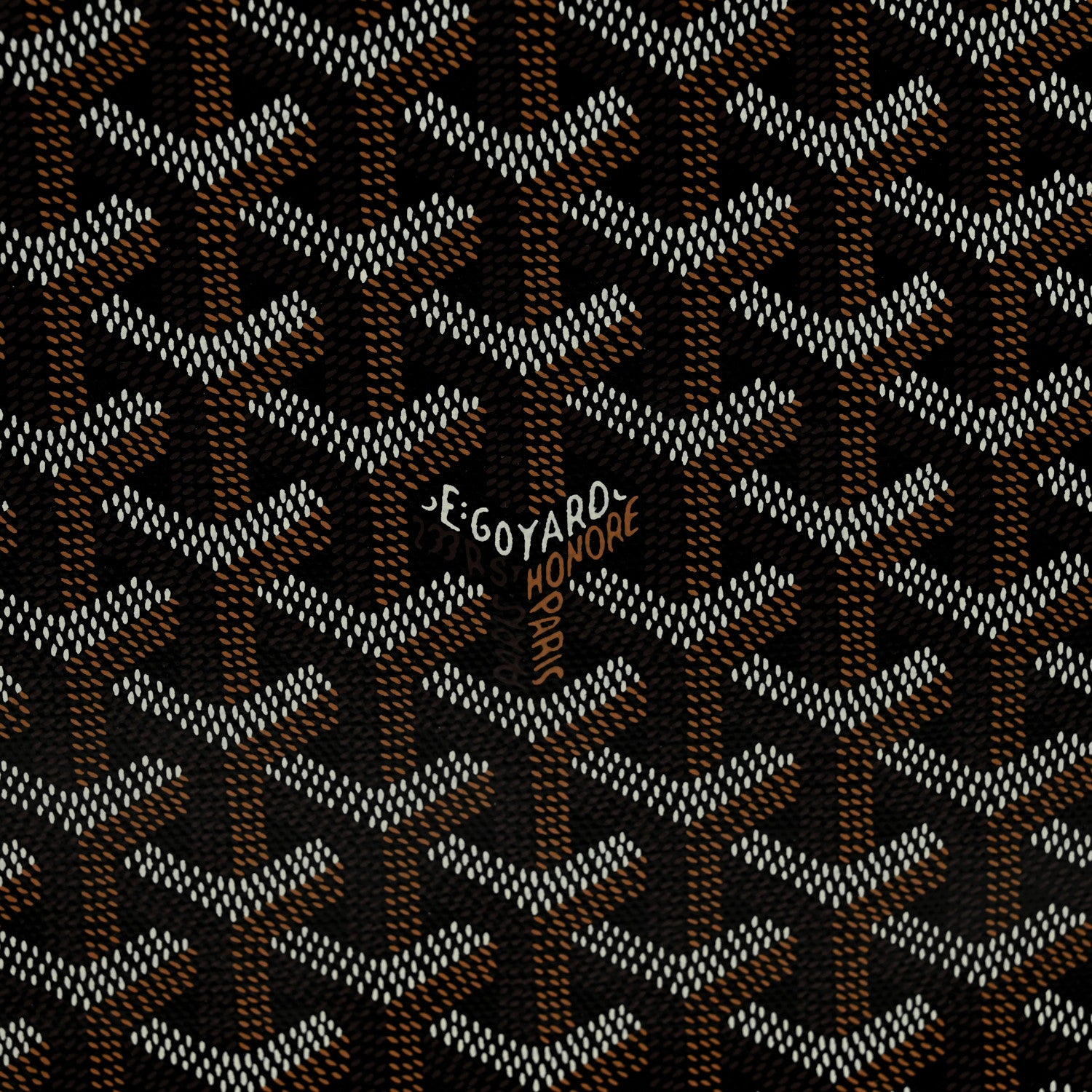 Goyard Goyardine Saint Louis GM Black Gold 6 of 8