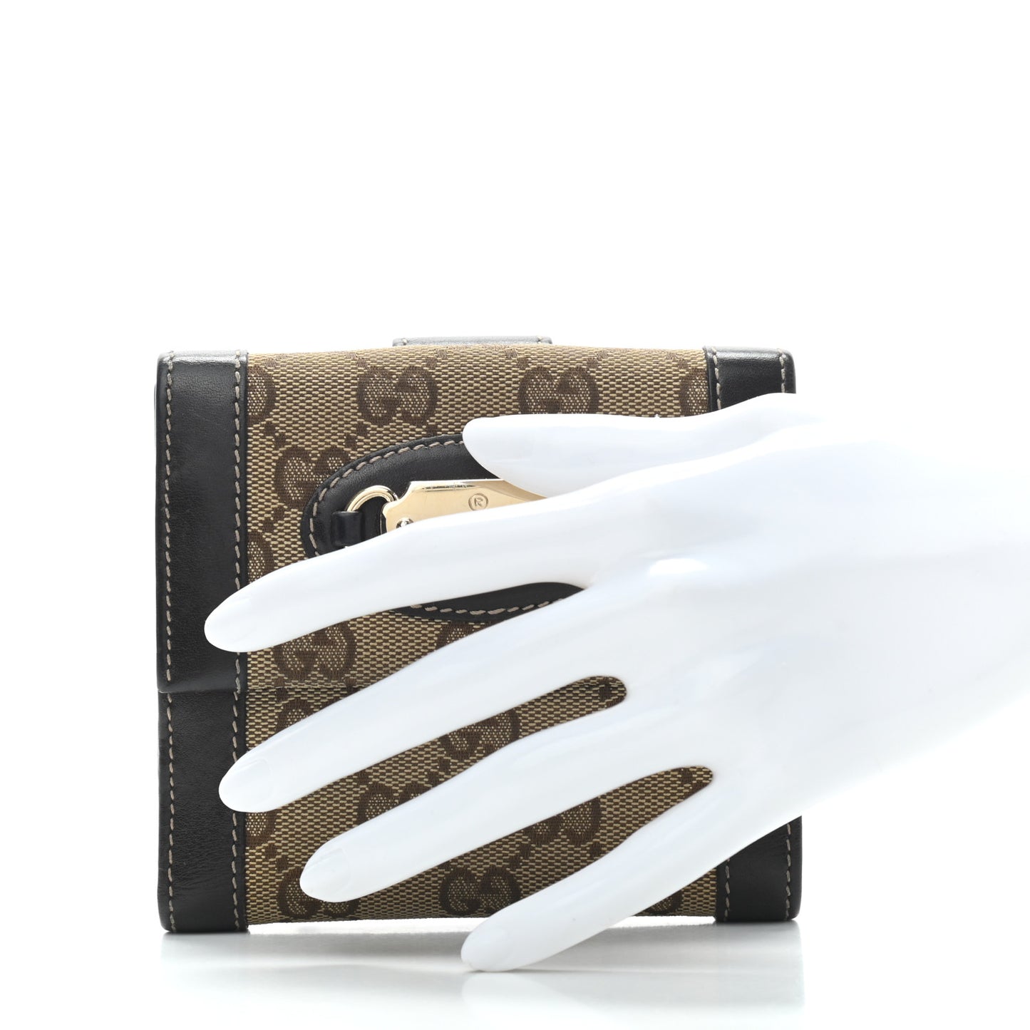 Monogram French Flap Wallet Dark Brown