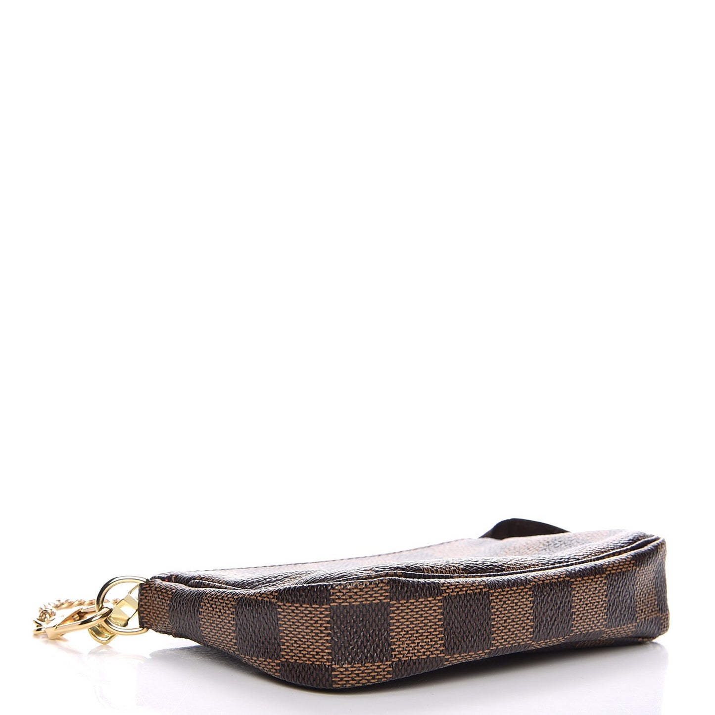 Damier Ebene Complice Trunks and Bags Mini Pochette Accessories Red