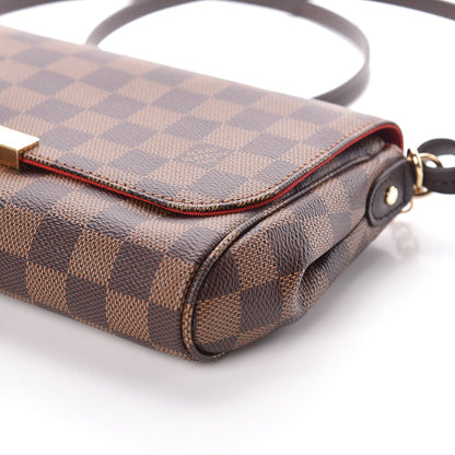 Louis Vuitton Damier Ebene Favorite MM 9 of 9