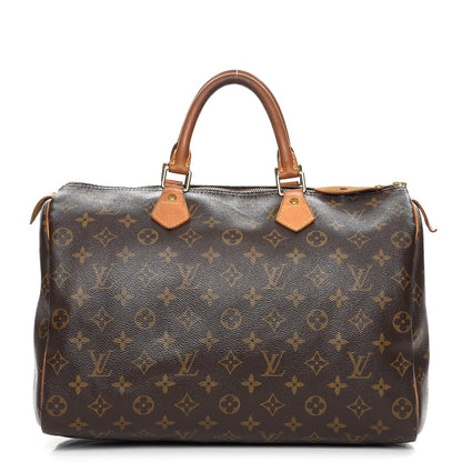 Louis Vuitton Monogram Speedy 35 1 of 18