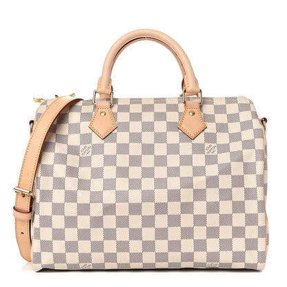 Louis Vuitton Damier Azur Speedy Bandouliere 30 1 of 10