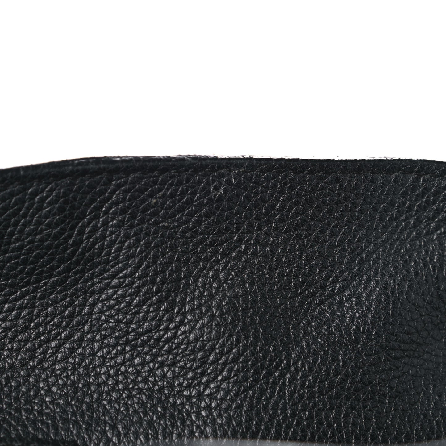 Pebbled Calfskin Large Skull Padlock Zip Around Tote Black
