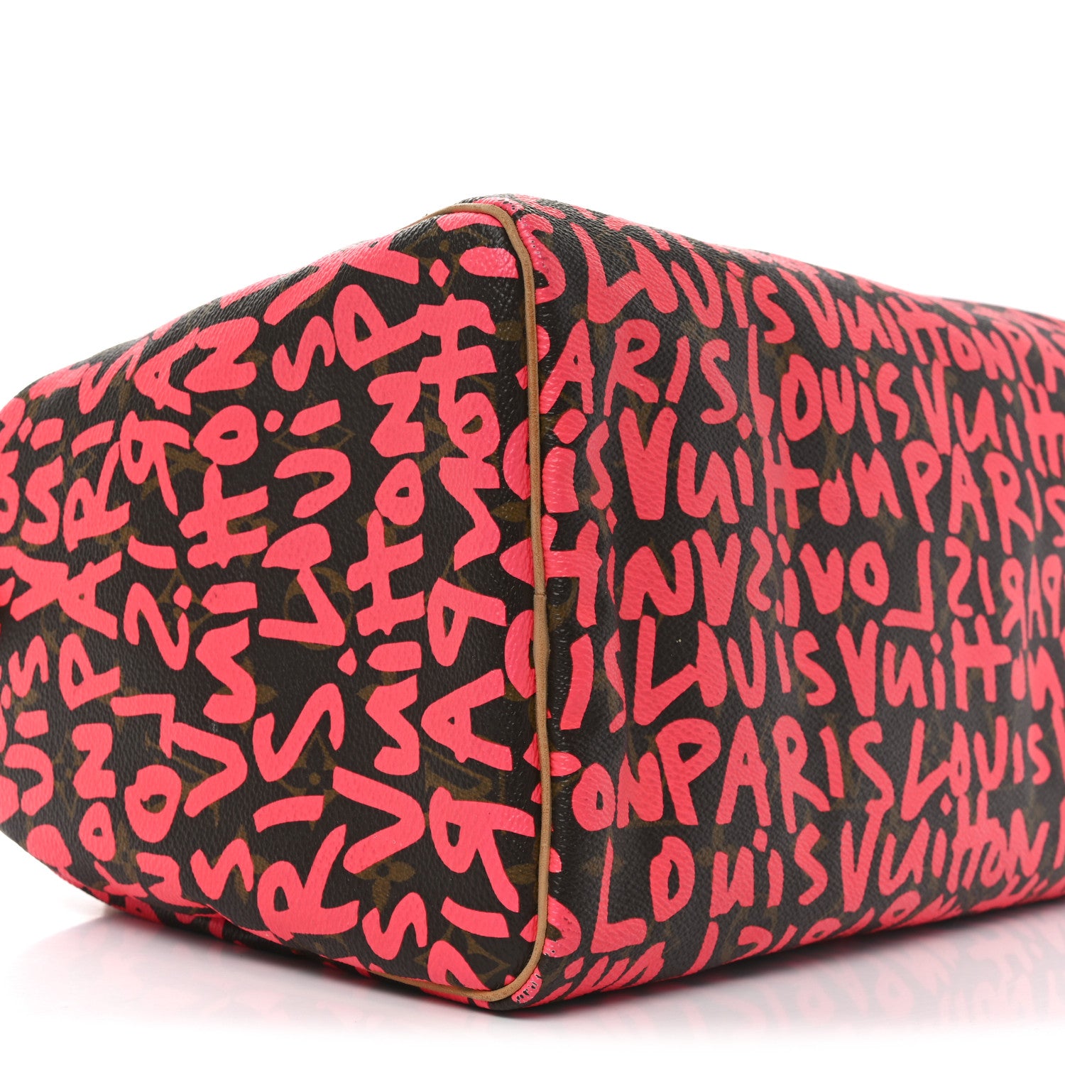 Louis Vuitton Monogram Graffiti Speedy 30 Fuchsia 9 of 11