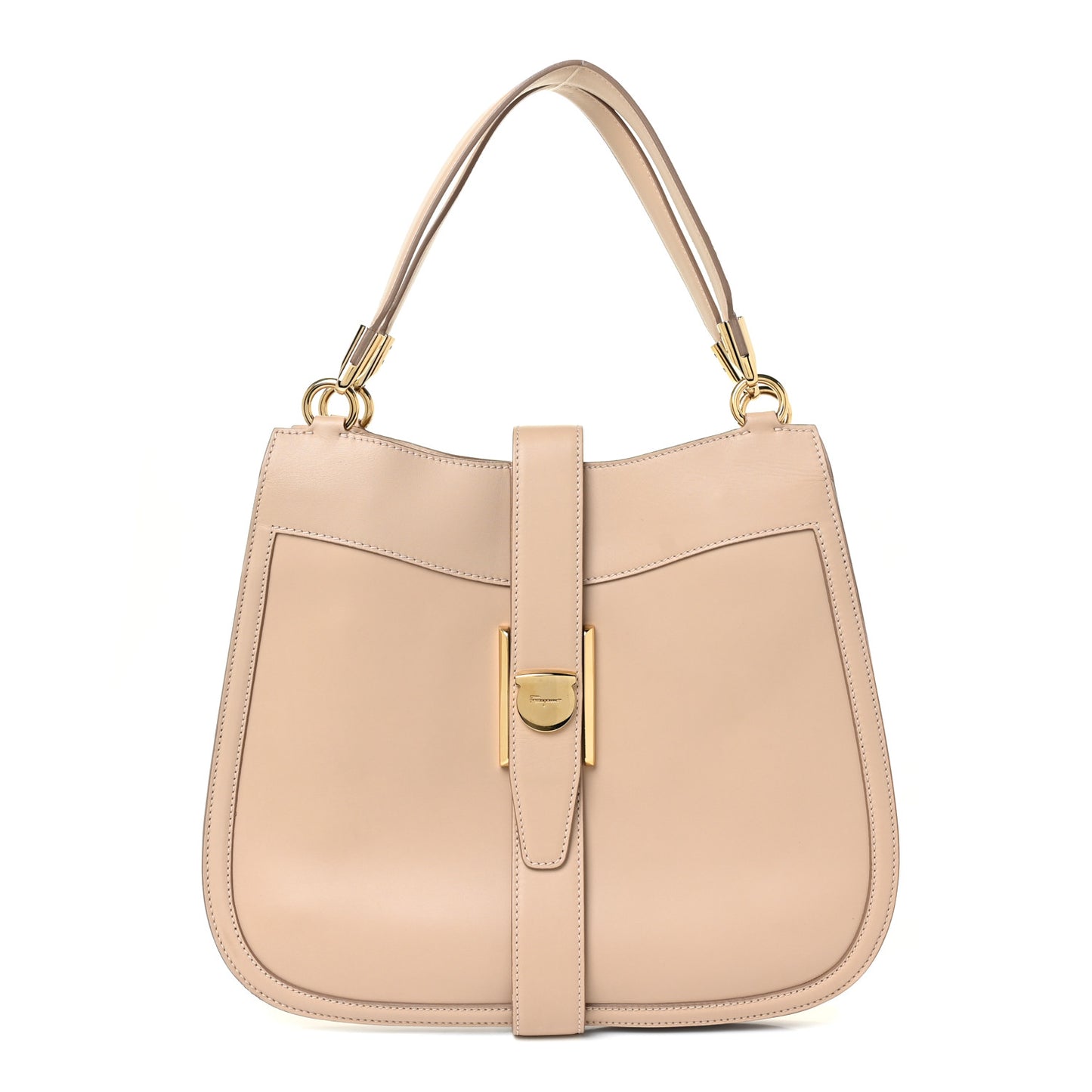 Calfskin Enny Hobo New Bisque