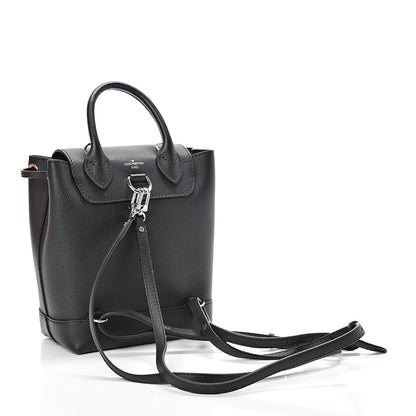 Louis Vuitton Calfskin Lockme Mini Backpack Black 2 of 12