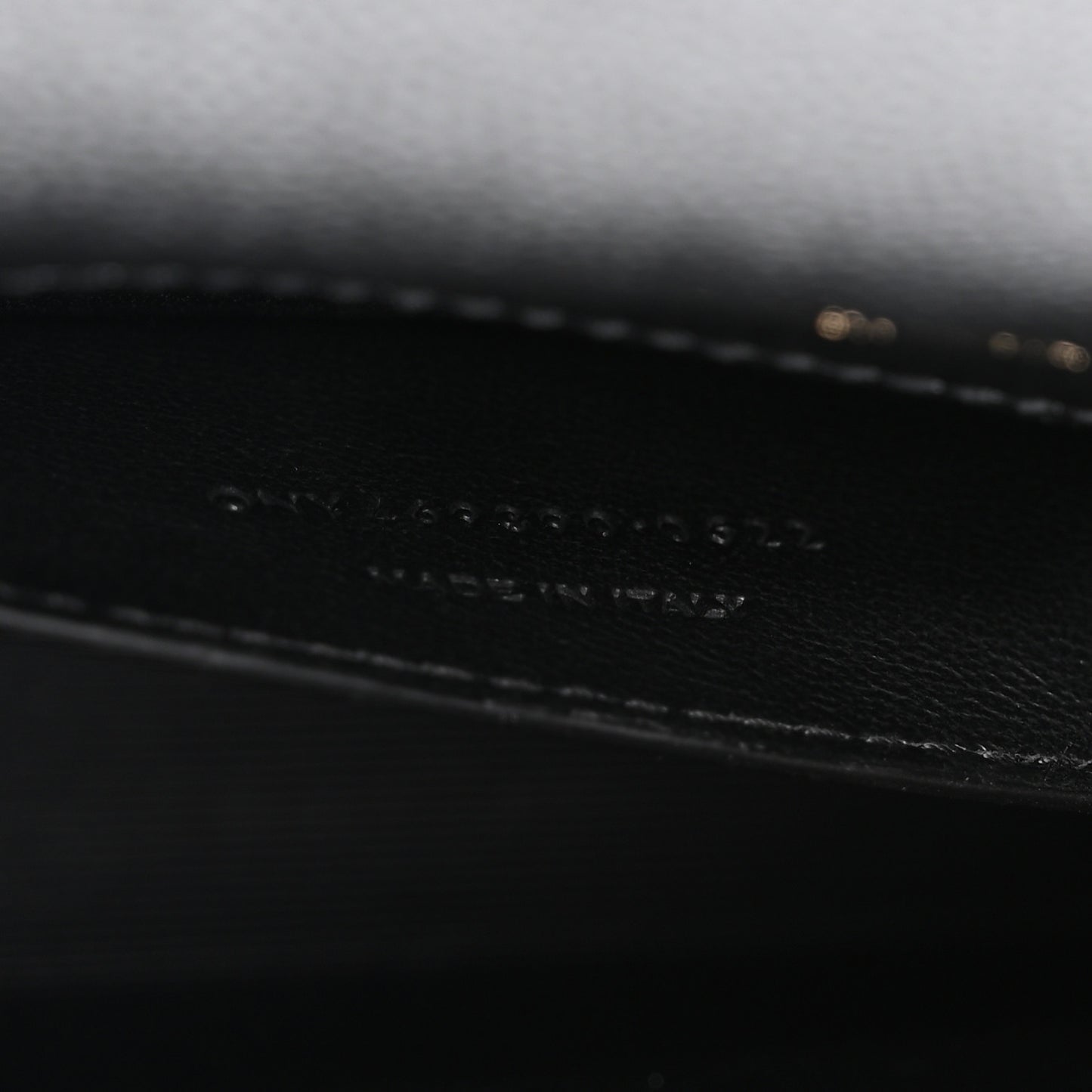 Grain De Poudre Small Monogram Kate Satchel Black