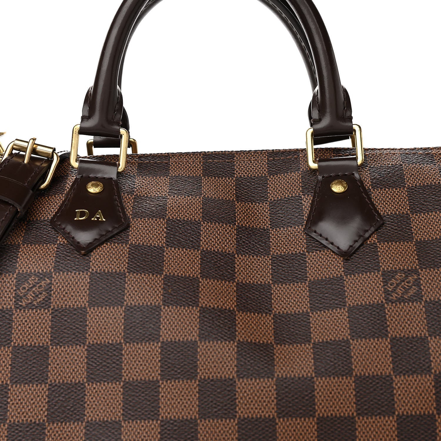 Louis Vuitton Damier Ebene Speedy Bandouliere 30 9 of 10