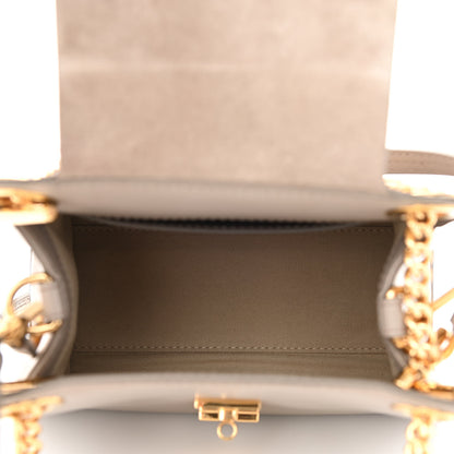 Chloe Shiny Calfskin Mini Annie Shoulder Bag Motty Grey 4 of 8