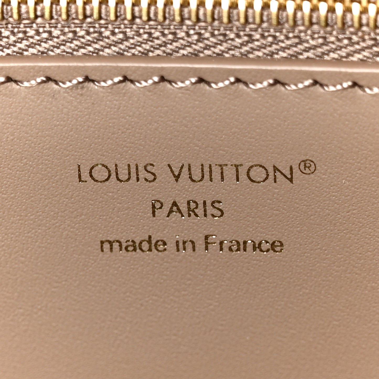 Calfskin Vendome MM Taupe