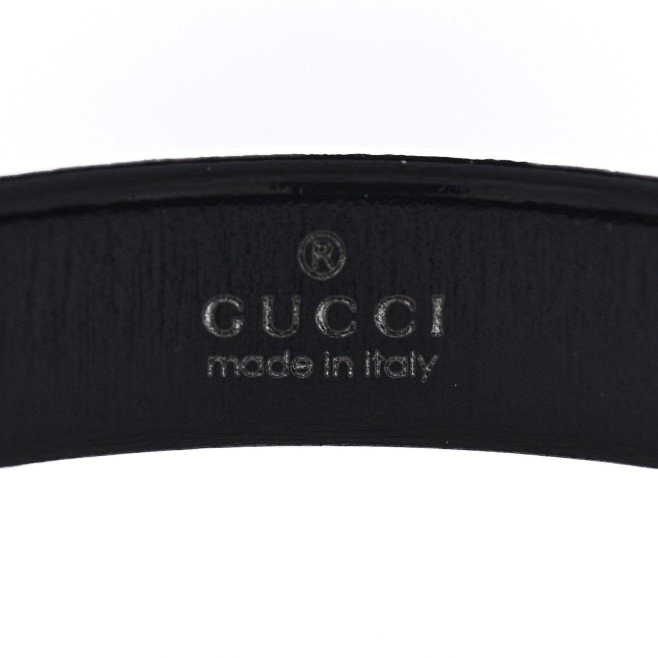 Gucci 18K Yellow Gold Synthetic Corundum Icon Ring 58 8.25 64/10.75 Black 4 of 6