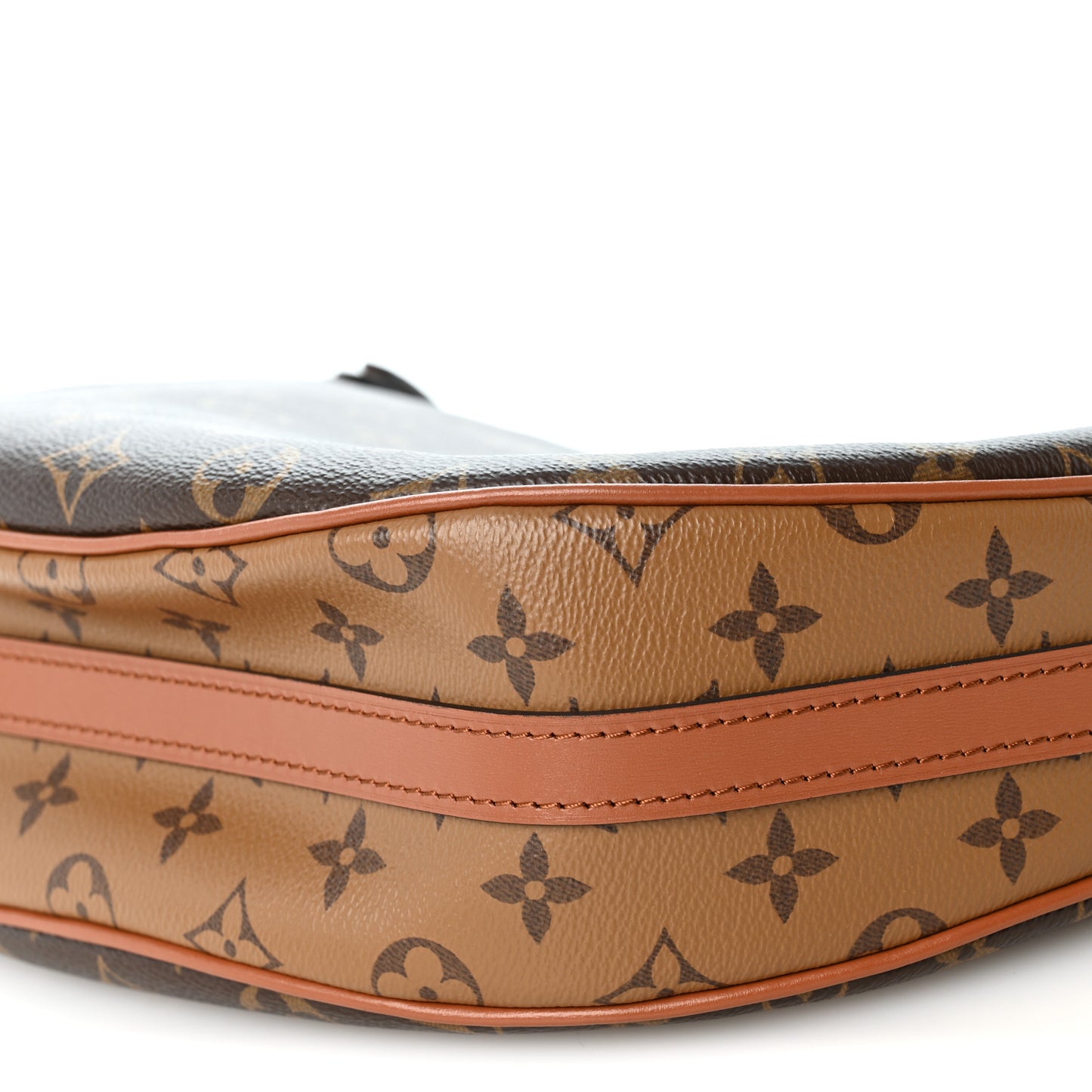 Reverse Monogram Loop Hobo