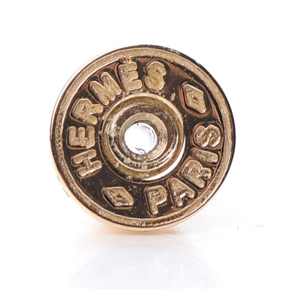 Hermes Permabrass Buffalo Horn Amulettes Equestre Earrings 4 of 6