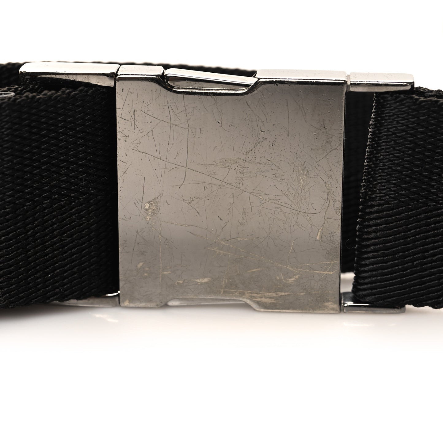 GG Monogram Double Pocket Belt Bag Black