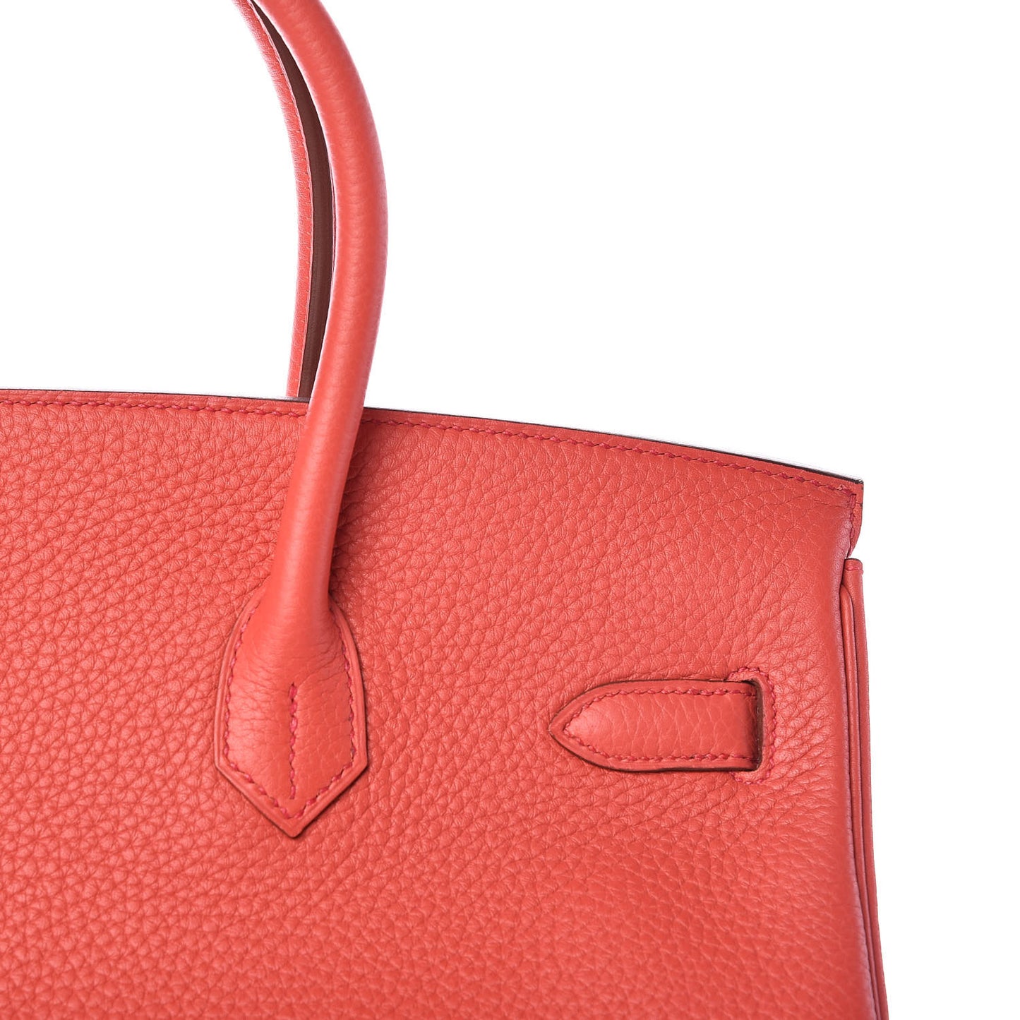 Taurillon Clemence Birkin 35 Rose Jaipur