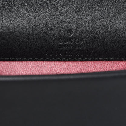 Gucci Velvet Crystal Super Mini Dionysus Shoulder Bag Black 6 of 10