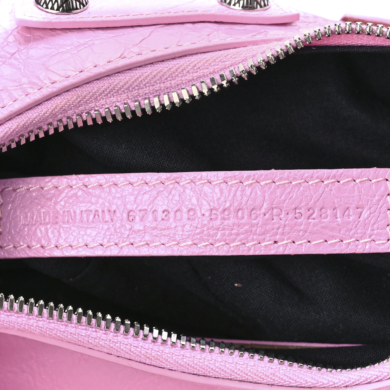 Balenciaga Agneau Arena Le Cagole Shoulder Bag XS Candy Pink 7 of 12