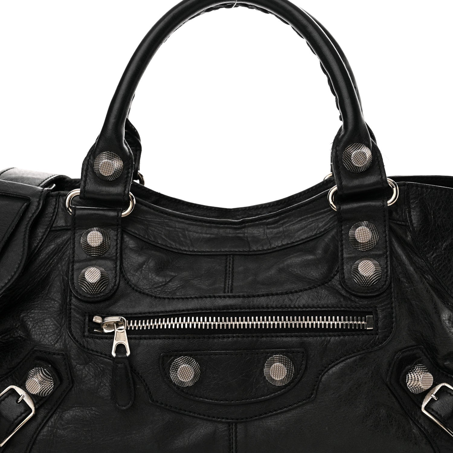 Balenciaga Agneau Giant 21 Silver Hardware Part Time Black 8 of 17