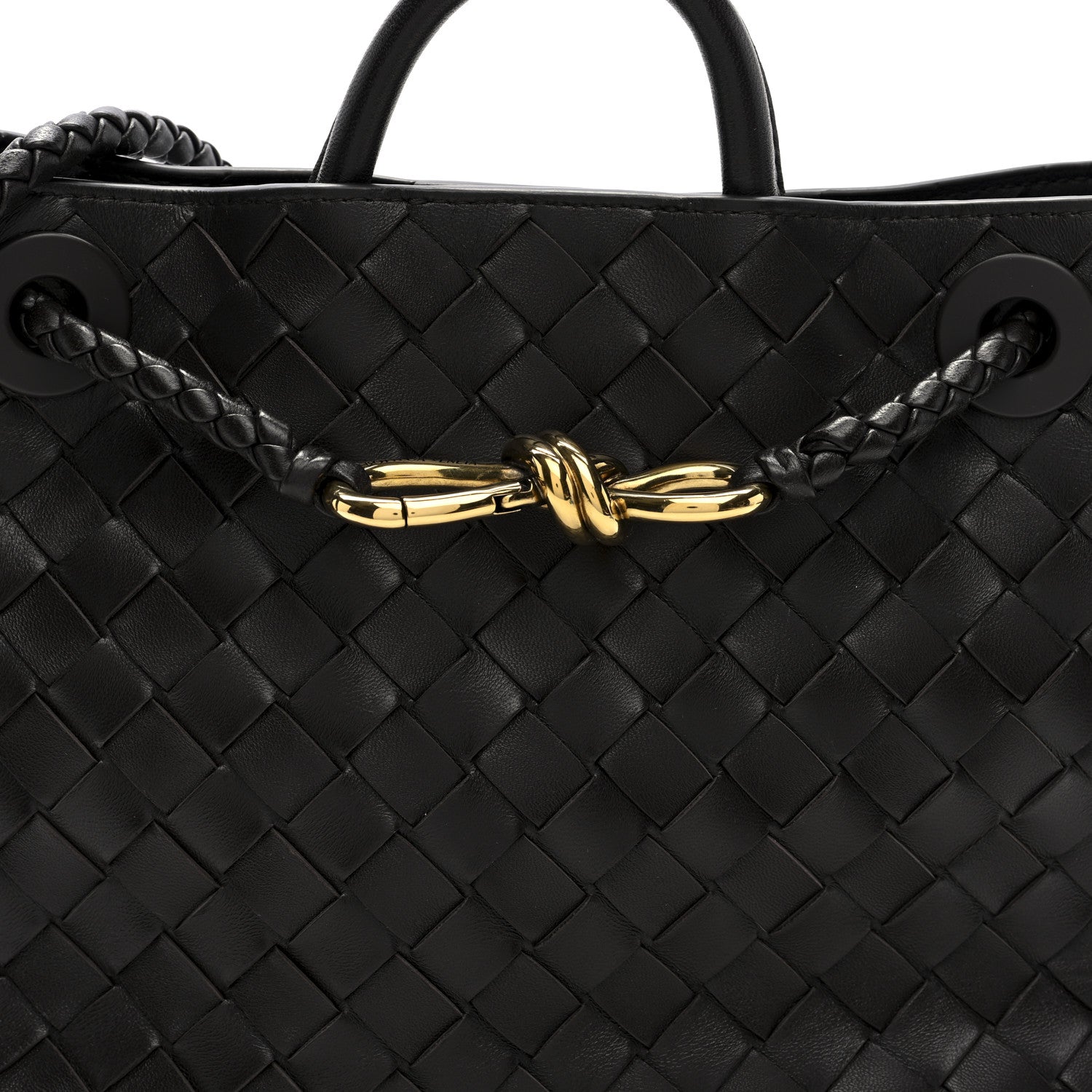 Bottega Veneta Nappa Intrecciato Small Andiamo Shoulder Bag Fondant 7 of 9
